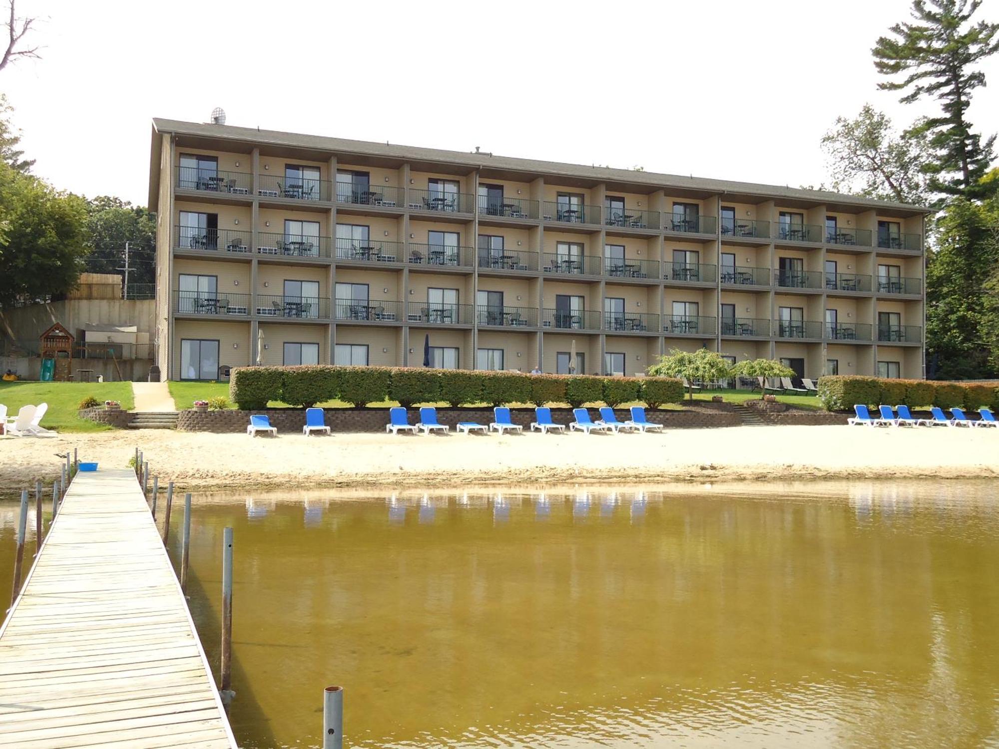 Beachfront Hotel Houghton Lake Dış mekan fotoğraf